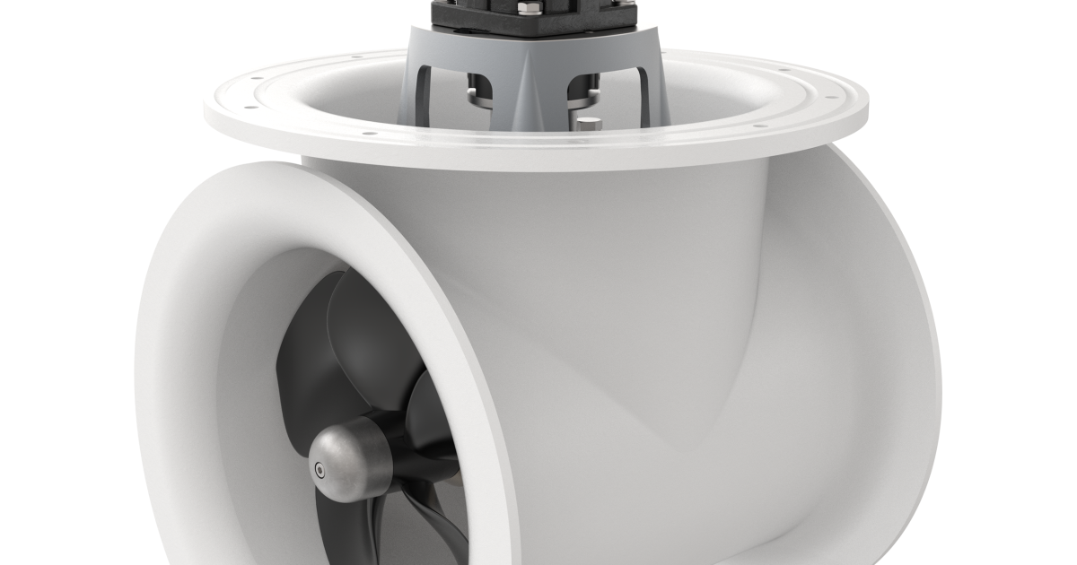 SH550 tunnel thruster hydraulic Ø386 BA60 - Sleipner Group